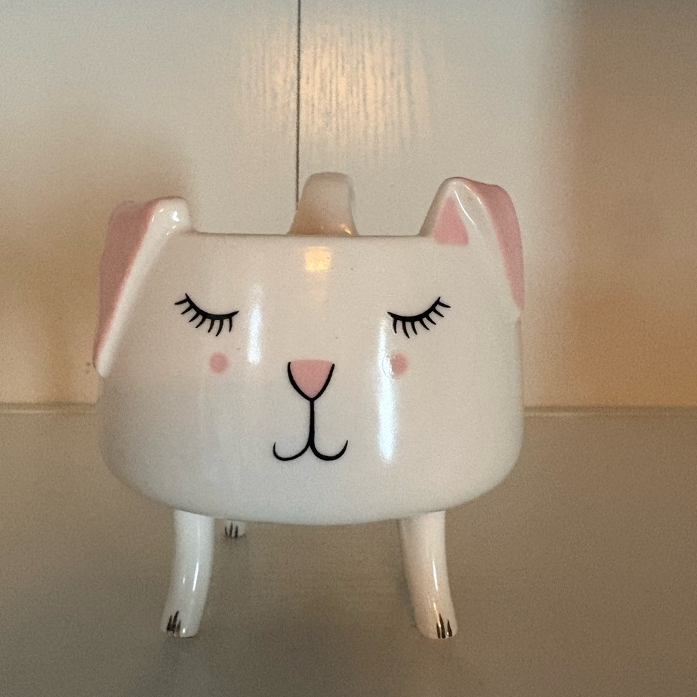 Cute bunny mug with Pink Ears
